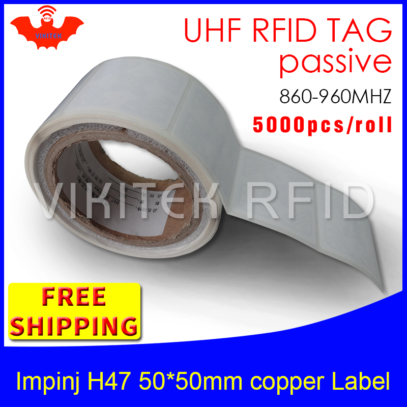 UHF RFID ± ƼĿ Impinj H47 μ   ̺ EPC 6c 860-960MHZ Higgs3 5000pcs     RFID labe